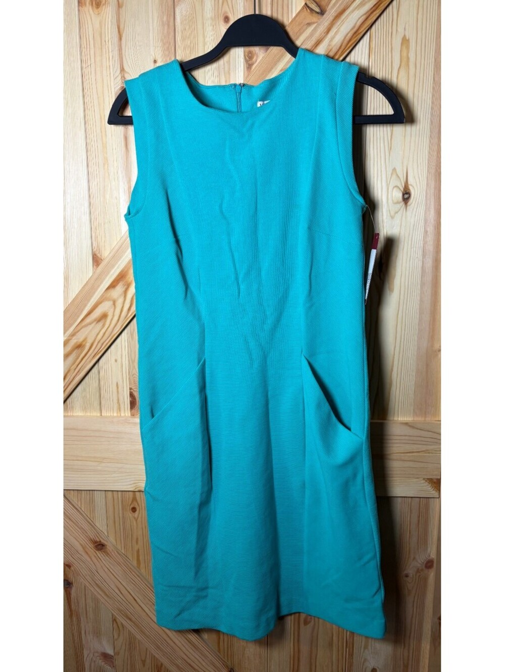 Merona Women's Sleeveless Teal Sheath Dress XS NWT